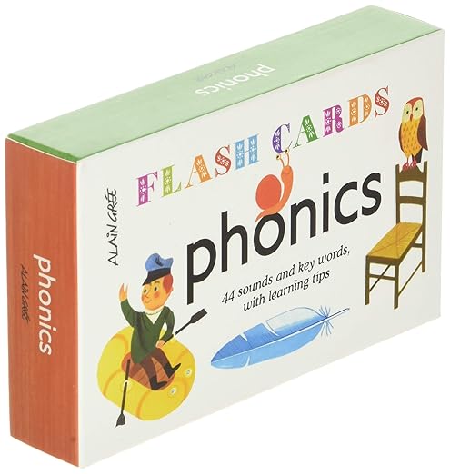 Phonics Flash Cards: 44 Sounds and Key Words, with Learning Tips