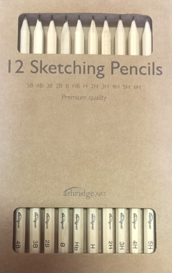 ASHRIDGE 12 PCS SKETCHED PENCIL SET
