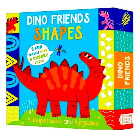 Puzzle Play Dino Friends- Shapes