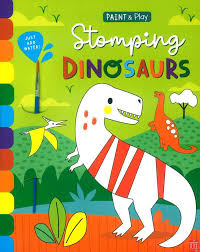 Paint  Play  Stomping Dinosaurs  Inc Brush