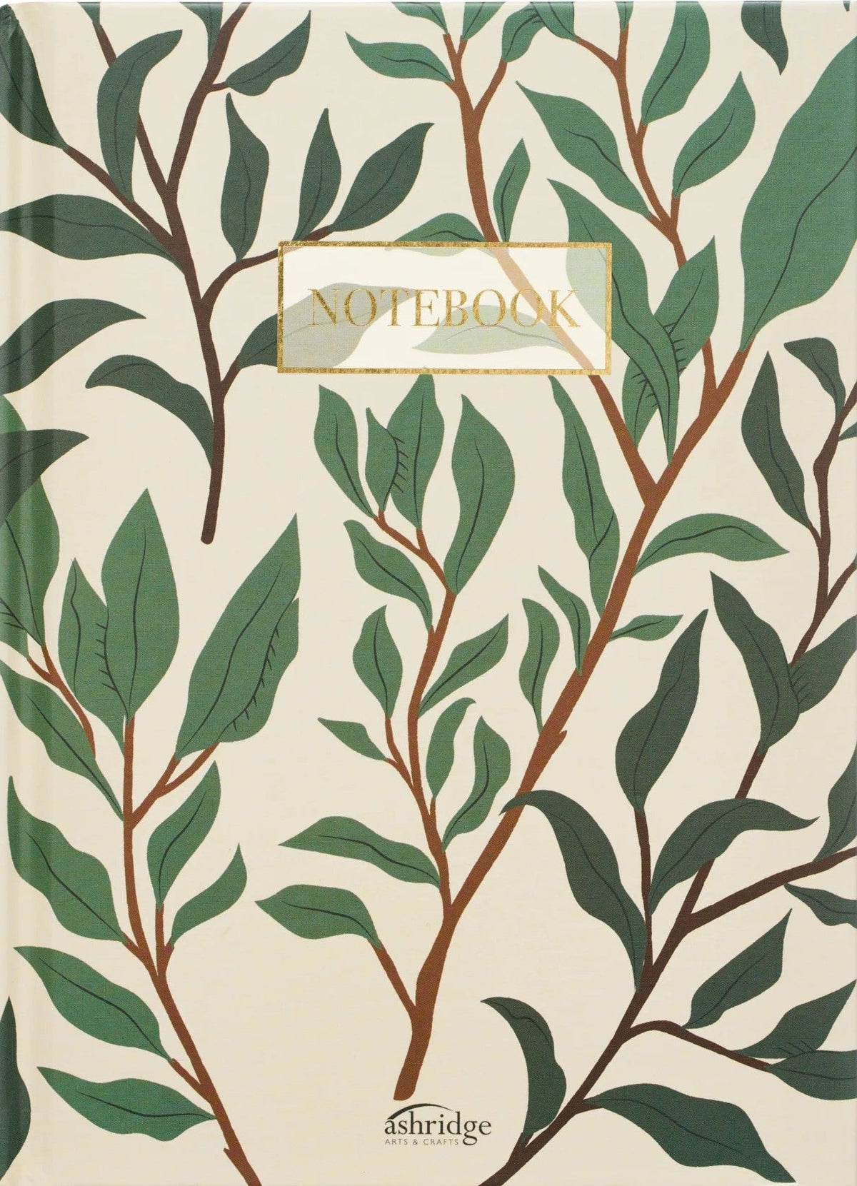 Ashridge HB A5 Notebook  Leaves