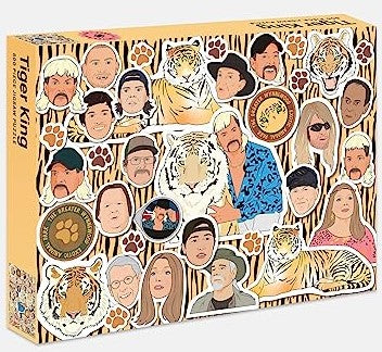 The Tiger King Puzzle: 500 piece jigsaw puzzle
