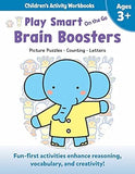 Play Smart on the Go Brain Boosters Ages 3+: Picture Puzzles, Counting, Letters