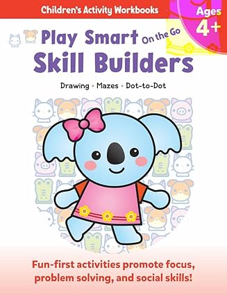 Play Smart on the Go Skill Builders 4+ - Drawing, Mazes, Dot-To-Dot