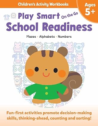 Play Smart on the Go Skill Builders 5+ - Mazes, Alphabet, Numbers