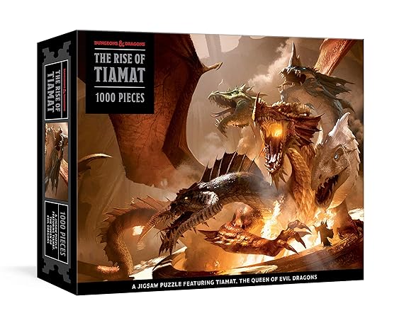 The Rise of Tiamat Dragon Puzzle: 1000-piece (Dungeons and Dragons)