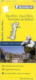 Michelin Bas-Rhin, Haut-Rhin, Territoire de Belfort