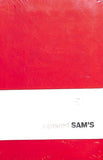 Sams Notebook RED 10x15cm SQUARED