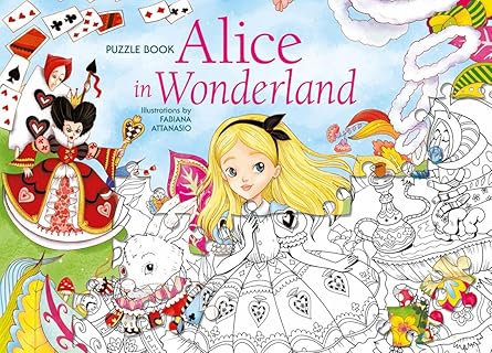 Alice in Wonderland: Puzzle Book