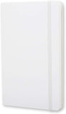 Moleskine : Notebook Large Warm White Leather