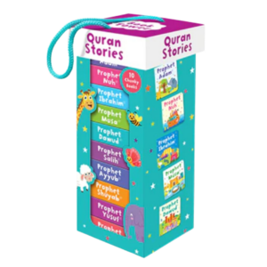 QURAN STORIES BOOK TOWER (SET OF 10 CHUNKY BOARD BOOKS)