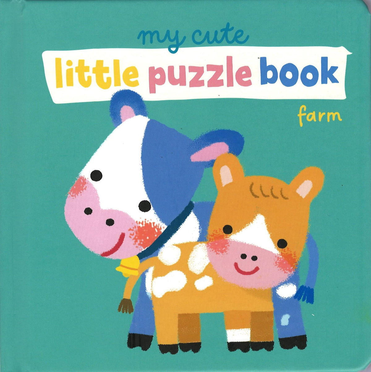 My Cute Little Puzzle Book Farm