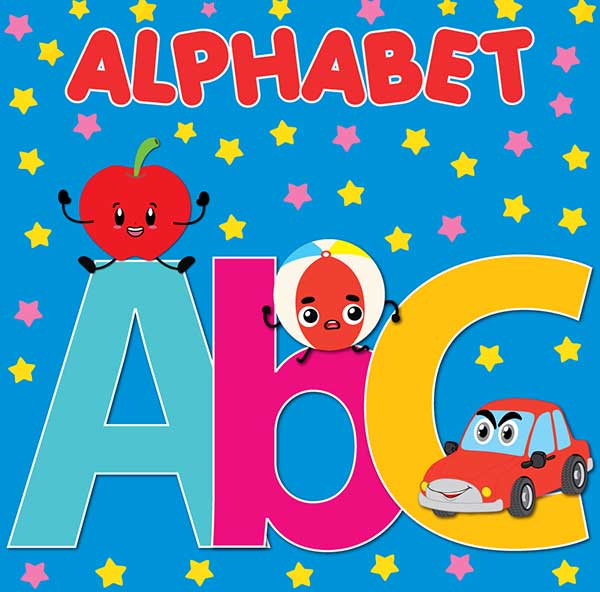 PARAMOUNT LITTLE HAND'S BOARD BOOK ALPHABET ABC