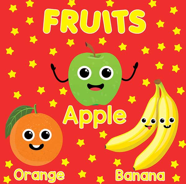 PARAMOUNT LITTLE HAND'S BOARD BOOK FRUITS