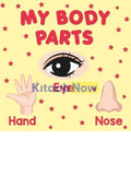 PARAMOUNT LITTLE HAND'S BOARD BOOK MY BODY PARTS