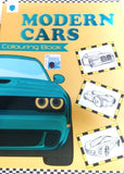 Modern Cars Colouring Book