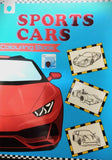 Sports Cars Colouring Book