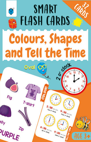 Smart Flash Cards – Colours, Shapes and Tell the Time