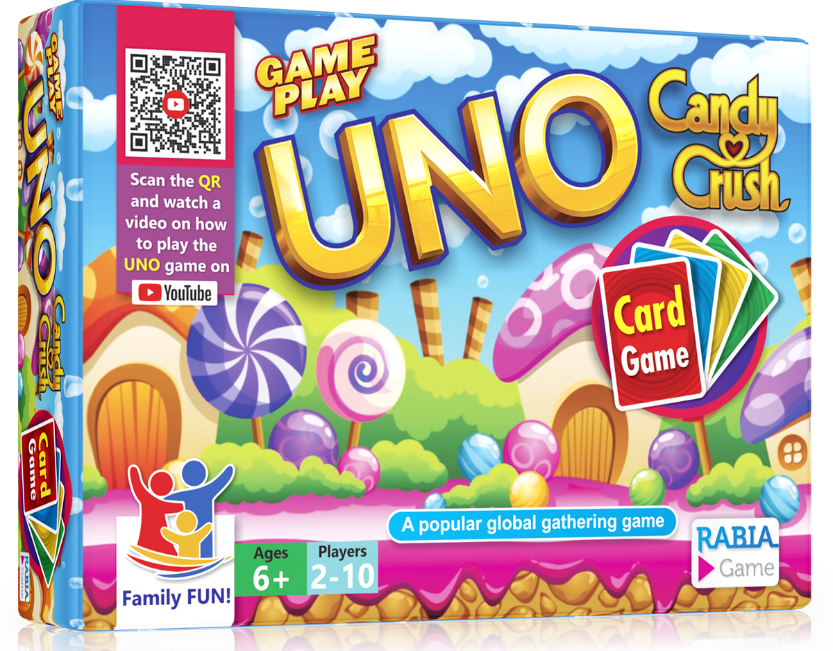 Game Play UNO Candy Crush Card Game
