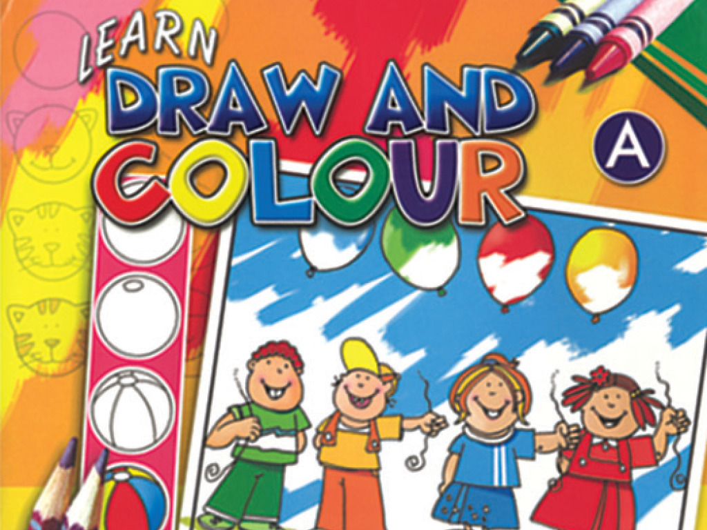 Learn Draw And Colour Book A