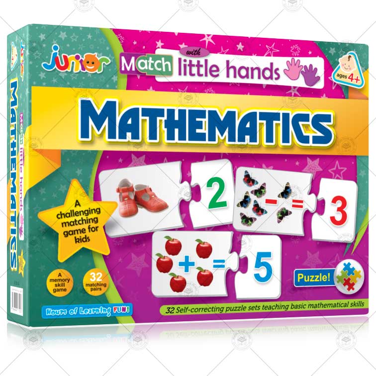 Match With Little Hands Mathemetics  2436