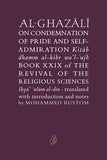 Al-Ghazali On Condemnation Of Pride And Self-Admiration
