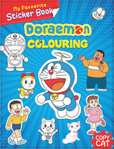 My Favourite Sticker Book - Doraemon Colouring Book