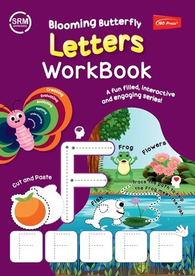 Blooming Butterfly Letters Work Book