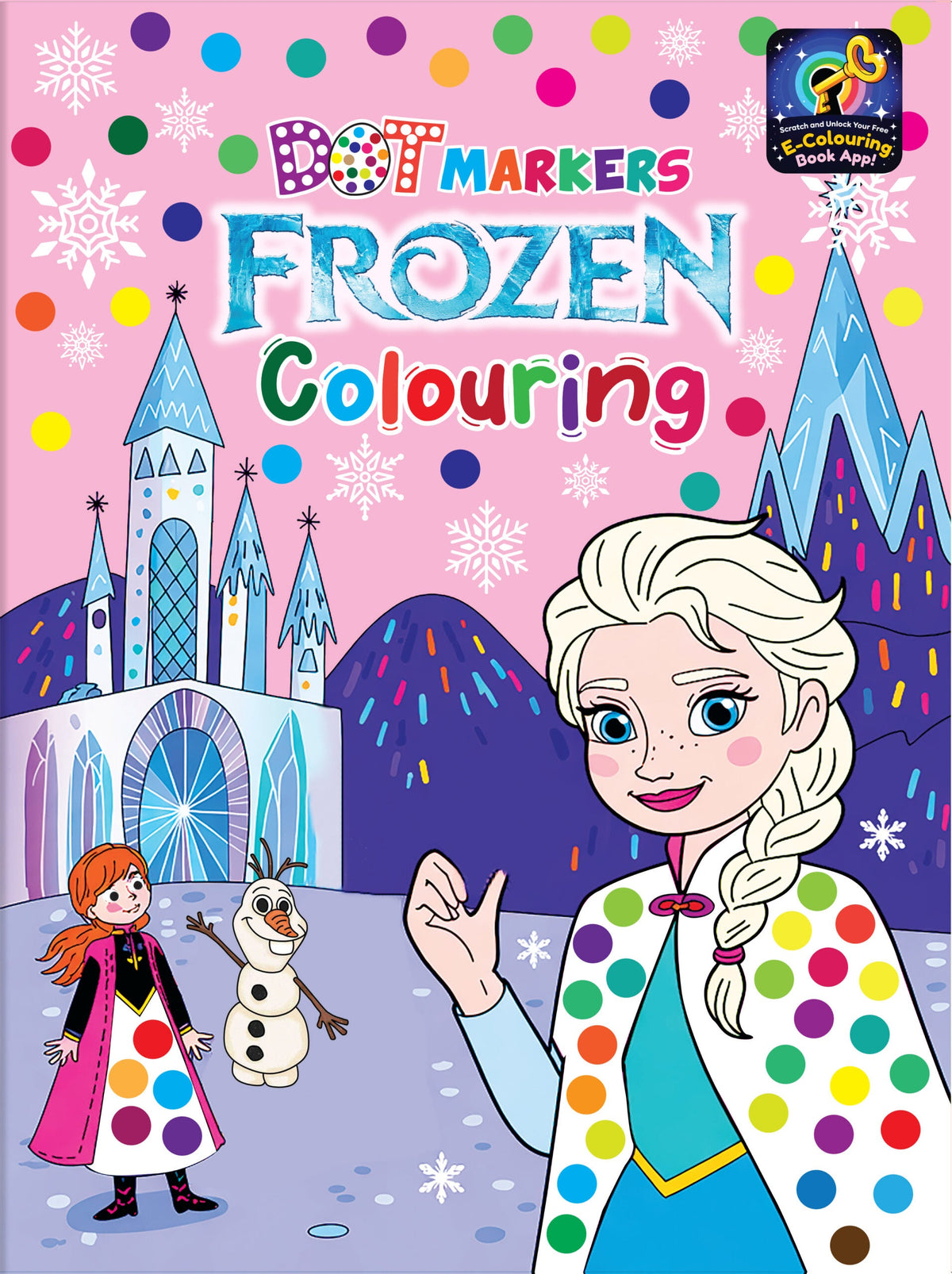 Dot Marker Colouring Frozen