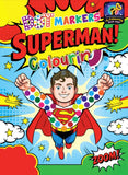 DOT MARKERS SUPERMAN COLOURING
