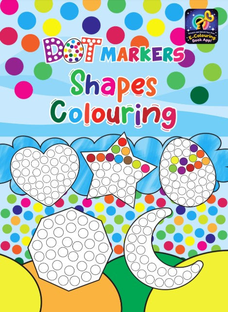 Dot Marker Colouring Shapes