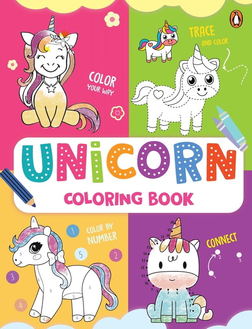 Kids Coloring Book Unicorn