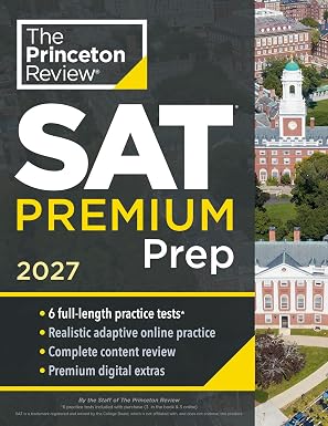 Princeton Review SAT Premium Prep, 2027