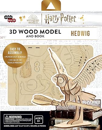 Hedwig 3D Model and Book