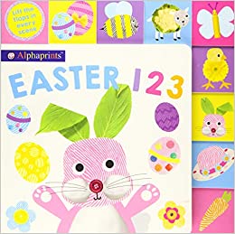 Alphaprints Easter 123 - Board book