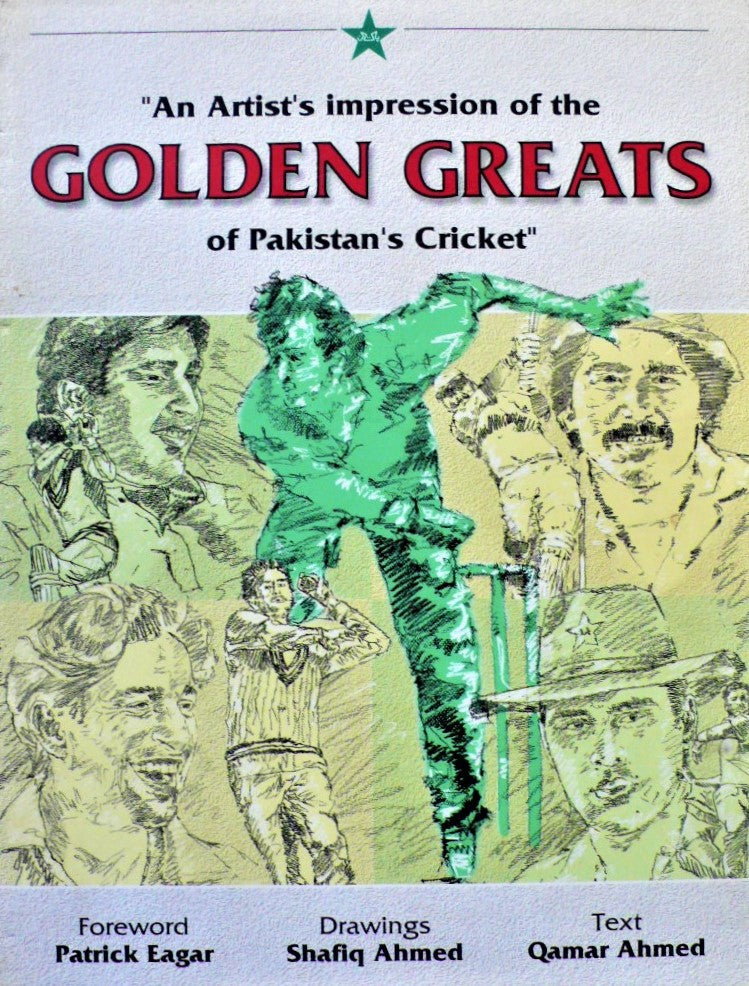 An Artists Impression Of The Golden Greats Of Pakistan Cricket