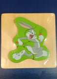 BUGS BUNNY WOODEN MAGNETIC PUZZLE