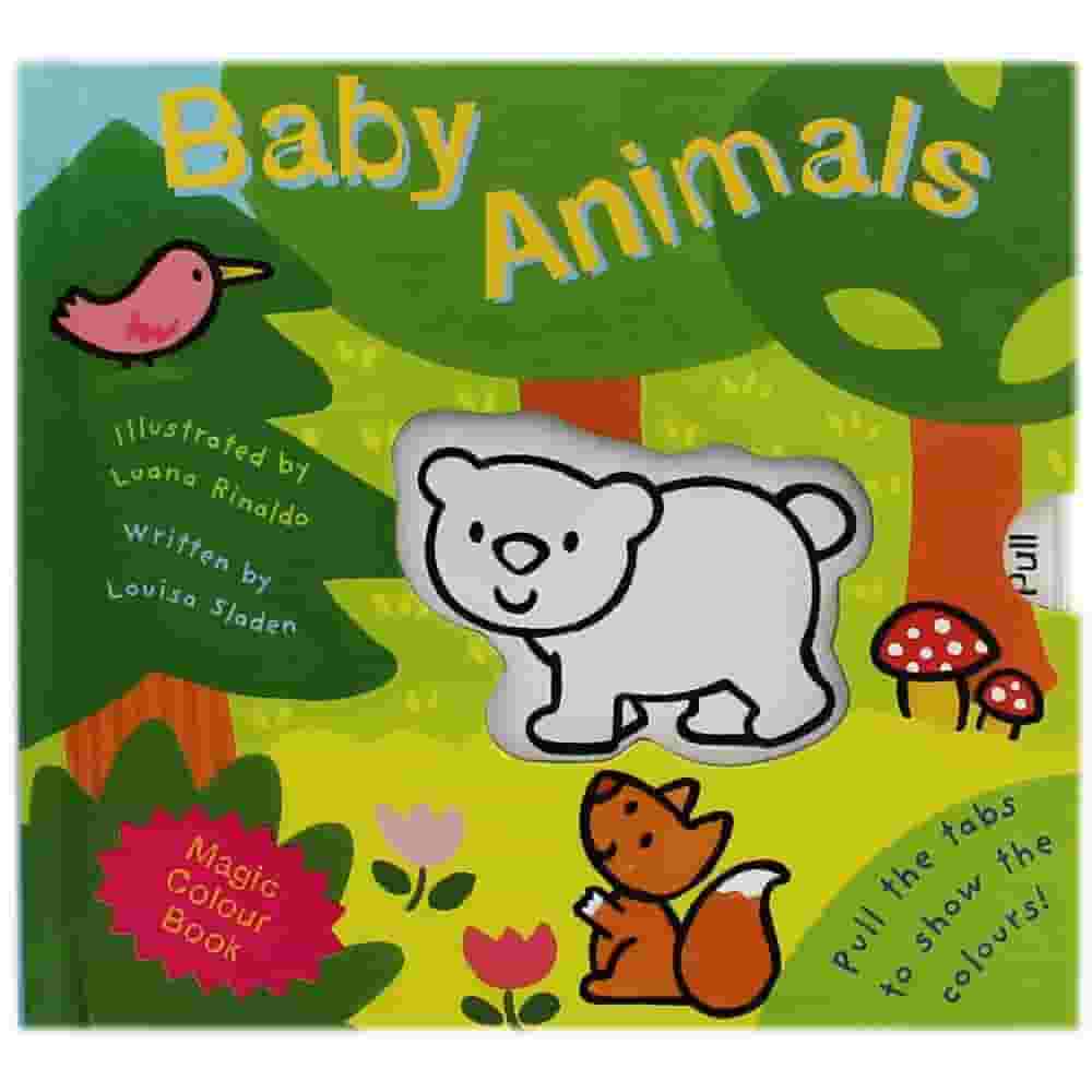 Baby Animals - Magic Colour Book
