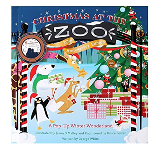 Christmas at the Zoo: A Pop-up Winter Wonderland: A Pop-Up Wonderland - Hardcover