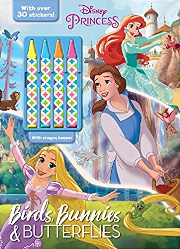 Disney Princess Birds, Bunnies and Butterflies - Paperback