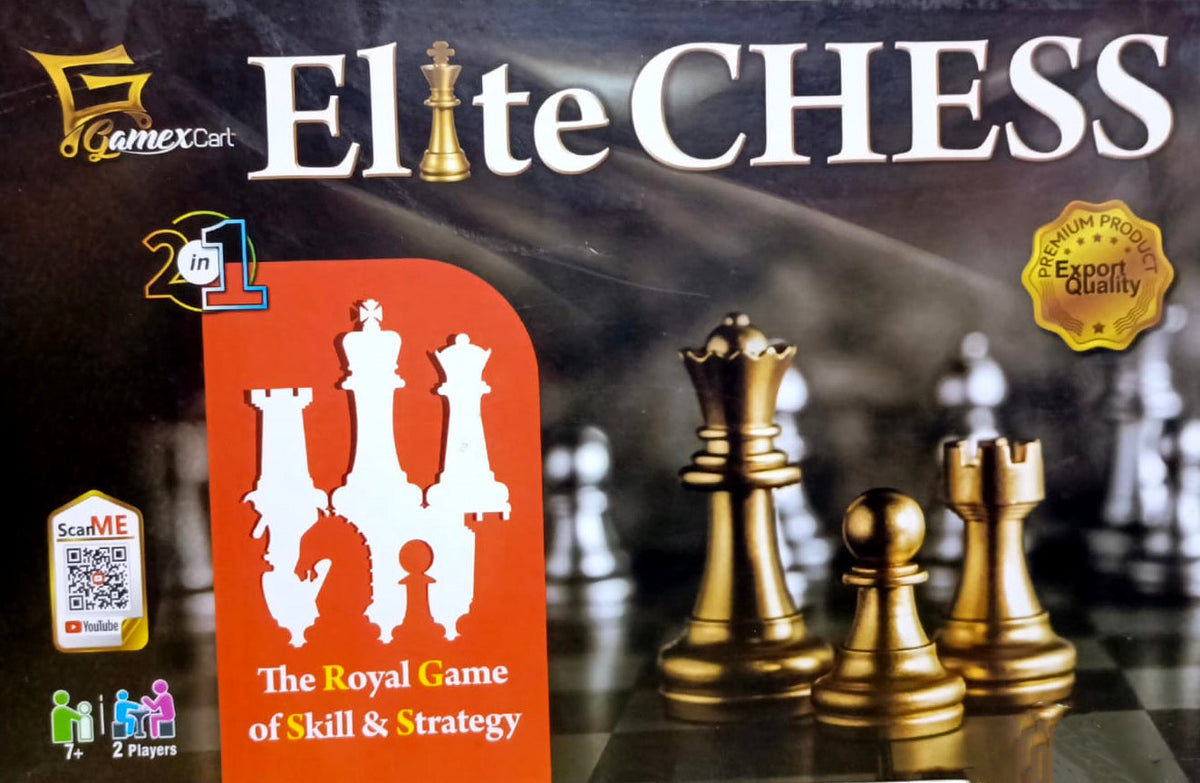 Elite Chess 2 in 1  7602