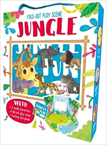Fold-out Play Scene: Jungle - Paperback