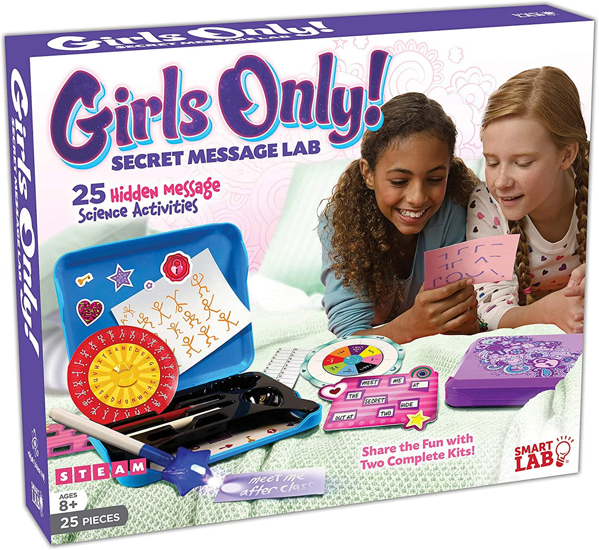 GIRLS ONLY! SECRET MESSAGE LAB