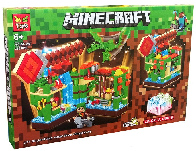 GT 120  350 PCS MINECRAFT