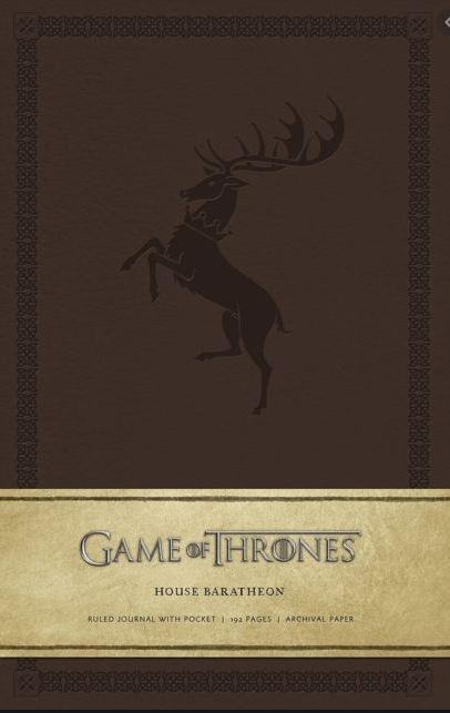 Game of Thrones Ruled Journal: House of Baratheon Diary
