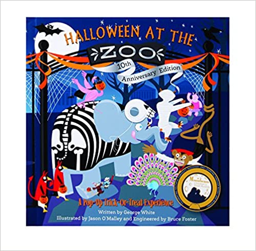 Halloween at the Zoo: A Pop-up Trick-or-Treat Experience - Hardcover