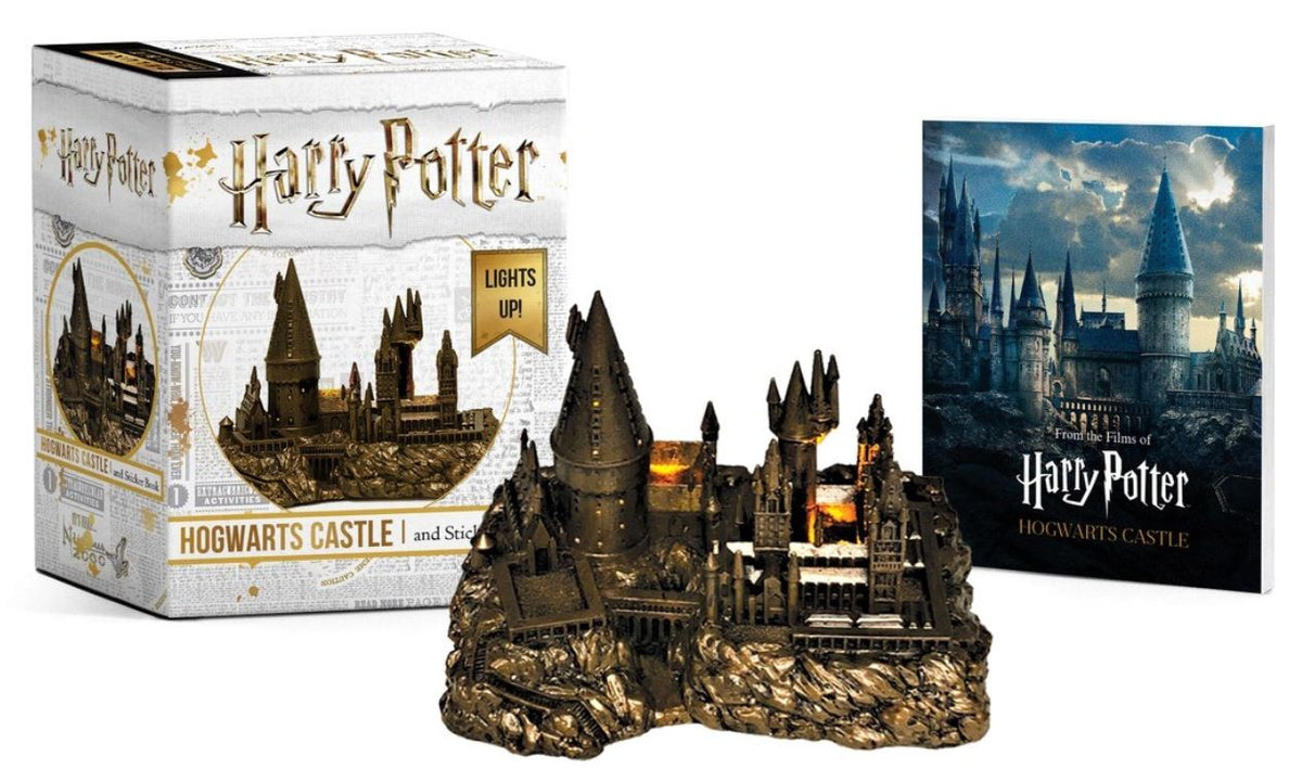 Harry Potter Hogwarts Castle and Sticker Book: Lights Up! (Rp Minis)