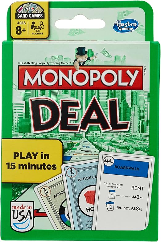 Hasbro Gaming Monopoly Deal Card