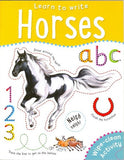 Horses Wipe-Clean Activity Book (Learn to Write) - Paperback