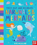 Press Out and Decorate Narwhals and Mermaids BB